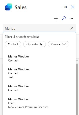 Key Fields are displayed in one row.